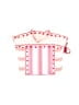 Dodo Bar Or 100% Cotton Stripes Pink Ivory Tote One size - photo 1