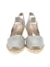Anne Klein Gray Silver Wedges Size 9 - photo 2
