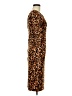 Unbranded Animal Print Brown Cocktail Dress Size M - photo 4