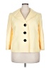 Le Suit Separates 100% Polyester Yellow Blazer Size 18 - photo 1