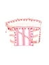 Dodo Bar Or 100% Cotton Stripes Pink Ivory Tote One size - photo 3
