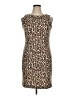 Assorted Brands Animal Print Brown Cocktail Dress Size XL (estimated) - photo 1