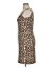 Assorted Brands Animal Print Brown Cocktail Dress Size XL (estimated) - photo 5