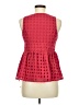 Commense Red Sleeveless Blouse Size M - photo 2