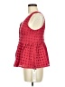 Commense Red Sleeveless Blouse Size M - photo 5