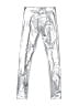 Crewcuts Metallic Silver Track Pants Size 10 - photo 2