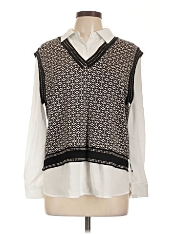 Adrianna Papell Sweater Vest (view 1)