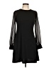 Calvin Klein Solid Black Cocktail Dress Size L (estimated) - photo 1