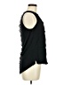 Pale Sky 100% Rayon Black Sleeveless Blouse Size M - photo 4
