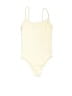 OQQ Yellow Ivory Bodysuit Size S - photo 1