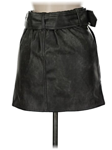 Assorted Brands Faux Leather Skirt (view 2)