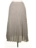 Max Studio 100% Polyester Chevron-herringbone Gray Casual Skirt Size 34 waist (estimated) - photo 2