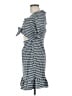 Topshop Checkered-gingham Blue Cocktail Dress Size 6 - photo 5