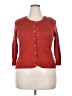 Joseph A. Red Cardigan Size XL (estimated) - photo 1