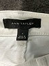 Ann Taylor Chevron-herringbone Silver Jeans Size 6 - photo 4