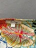 Mirror Image 100% Rayon Tropical Orange 3/4 Sleeve Blouse Size 2X - photo 7