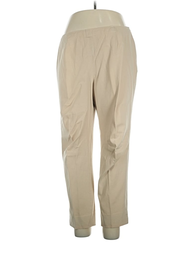 Pre-owned Ellen Tracy Casual Pants In Tan