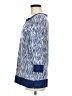 Ann Taylor Blue 3/4 Sleeve Blouse Size M - photo 5