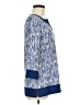Ann Taylor Blue 3/4 Sleeve Blouse Size M - photo 4