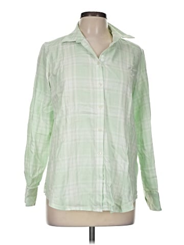Foxcroft Long Sleeve Button-Down Shirt (view 1)