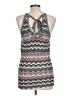 Old Navy Chevron-herringbone Gray Pink Sweater Vest Size L - photo 2