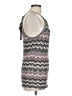 Old Navy Chevron-herringbone Gray Pink Sweater Vest Size L - photo 4