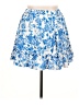 Unbranded 100% Polyester Floral Blue Casual Skirt Size XL - photo 1