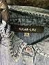 Sugar Lips Blue Sleeveless Button-Down Shirt Size XS - photo 7