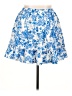 Unbranded 100% Polyester Floral Blue Casual Skirt Size XL - photo 2