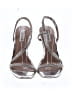 Steve Madden Metallic Silver Sandals Size 9 1/2 - photo 2