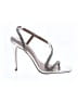 Steve Madden Metallic Silver Sandals Size 9 1/2 - photo 1