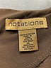 Notations 100% Polyester Brown Sleeveless T-Shirt Size XL - photo 7