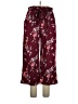 ShoSho Floral Burgundy Casual Pants Size XL - photo 1