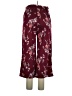 ShoSho Floral Burgundy Casual Pants Size XL - photo 2