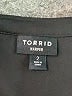 Torrid 100% Polyester Black Sleeveless Blouse Size 2X Plus (2) - photo 7