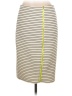 Bar III Stripes Ivory Casual Skirt Size L - photo 2