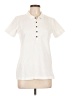 Assorted Brands Ivory Short Sleeve Blouse Size M - photo 1