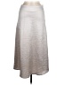 Zara Metallic Silver Casual Skirt Size M - photo 1