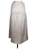 Zara Metallic Silver Casual Skirt Size M - photo 2