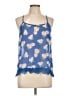 Miley + Molly Blue Sleeveless Blouse Size L - photo 1