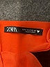 Zara 100% Polyester Orange Sleeveless Top Size S - photo 7