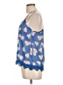 Miley + Molly Blue Sleeveless Blouse Size L - photo 5