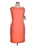 AGB Color Block Orange Casual Dress Size 14 - photo 1
