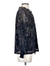 By Design 100% Polyester Blue Long Sleeve Blouse Size S - photo 4