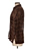 Assorted Brands 100% Viscose Tweed Brown Long Sleeve Blouse Size M - photo 5
