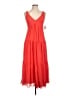 Just... Taylor 100% Polyester Red Casual Dress Size 6 - photo 1