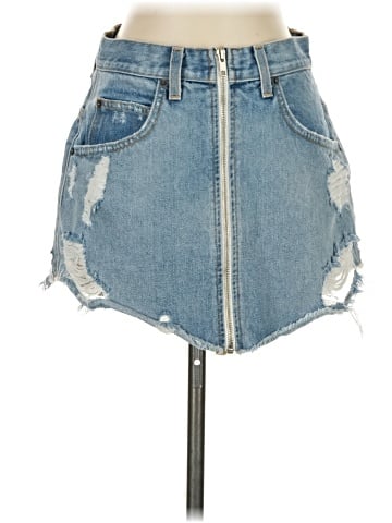 Carmar Denim Skirt (view 1)