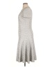 St. John Gray Silver Casual Dress Size 14 - photo 5