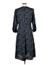 DKNY Print Blue Casual Dress Size 10 - photo 2