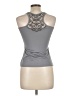 Vassarette Gray Sleeveless Top Size L - photo 2